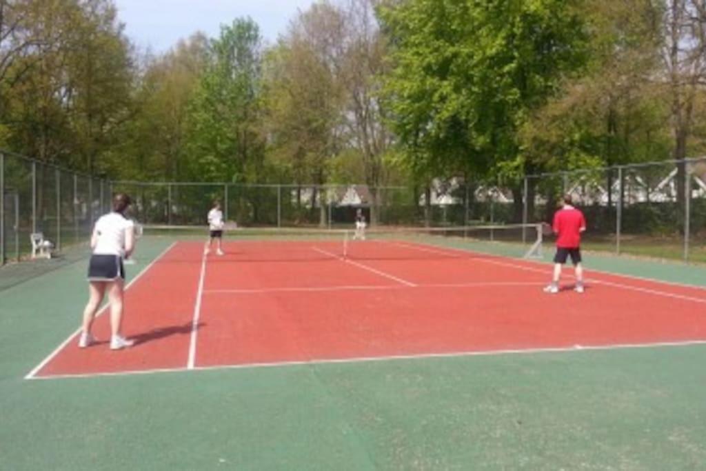 Vrijstaande Recreatievilla Met Ruime Omheinde Tuin Posterholt エクステリア 写真