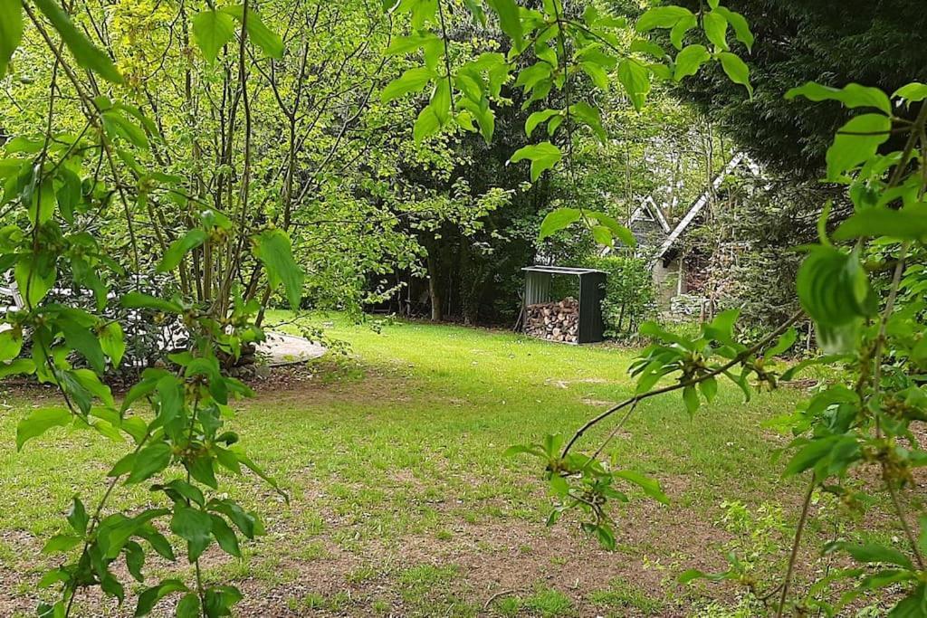 Vrijstaande Recreatievilla Met Ruime Omheinde Tuin Posterholt エクステリア 写真